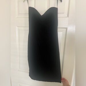 Scott McClintock Black Strapless Dress